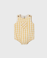 Body Cuadros Amarillo Losan